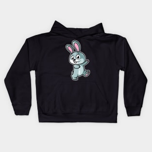 Bunny Rabbit Dancer - Dance for kids Kawaii Neko Anime graphic Kids Hoodie